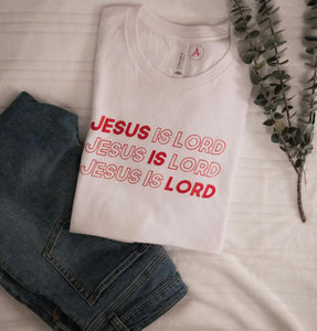 Jesus is LORD white shirt
