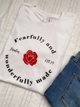 Load image into Gallery viewer, Psalm 139:14 &quot;Fearfully and Wonderfully Made Shirt&quot;
